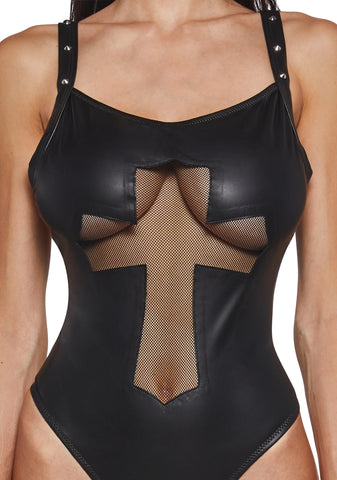 Steel And Ice One Piece Swimsuit