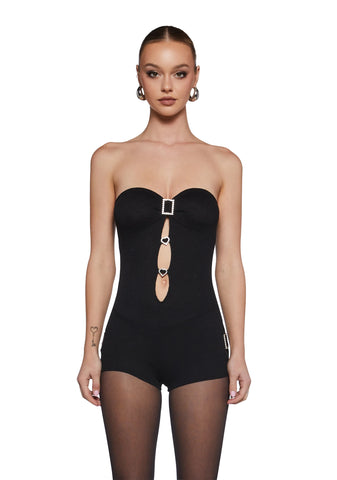A-List Hostess Cut Out Romper