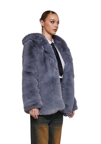 Wild Wintering Faux Fur Coat