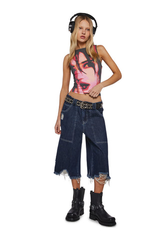 Y2K Heat Graphic Tank