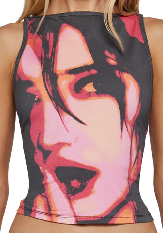 Y2K Heat Graphic Tank