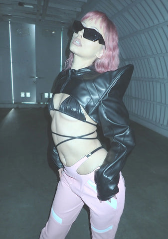 Spike Moto Bolero Jacket