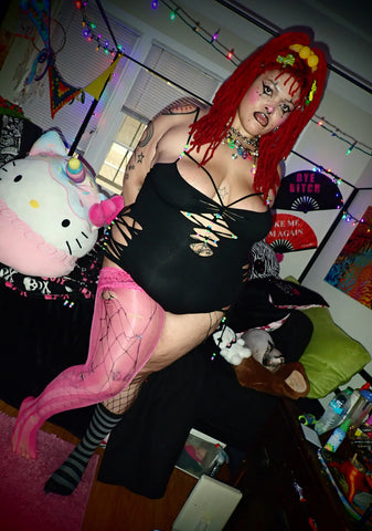 On The Lawn Slashed Romper