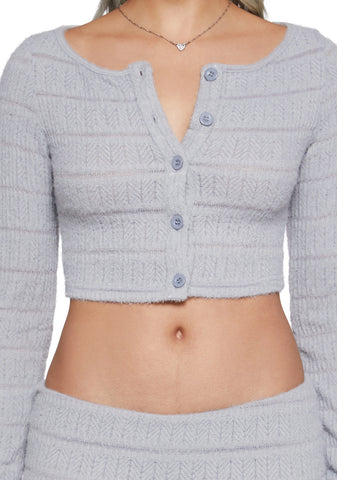 Snowfall Stunner Skort Set - Gray