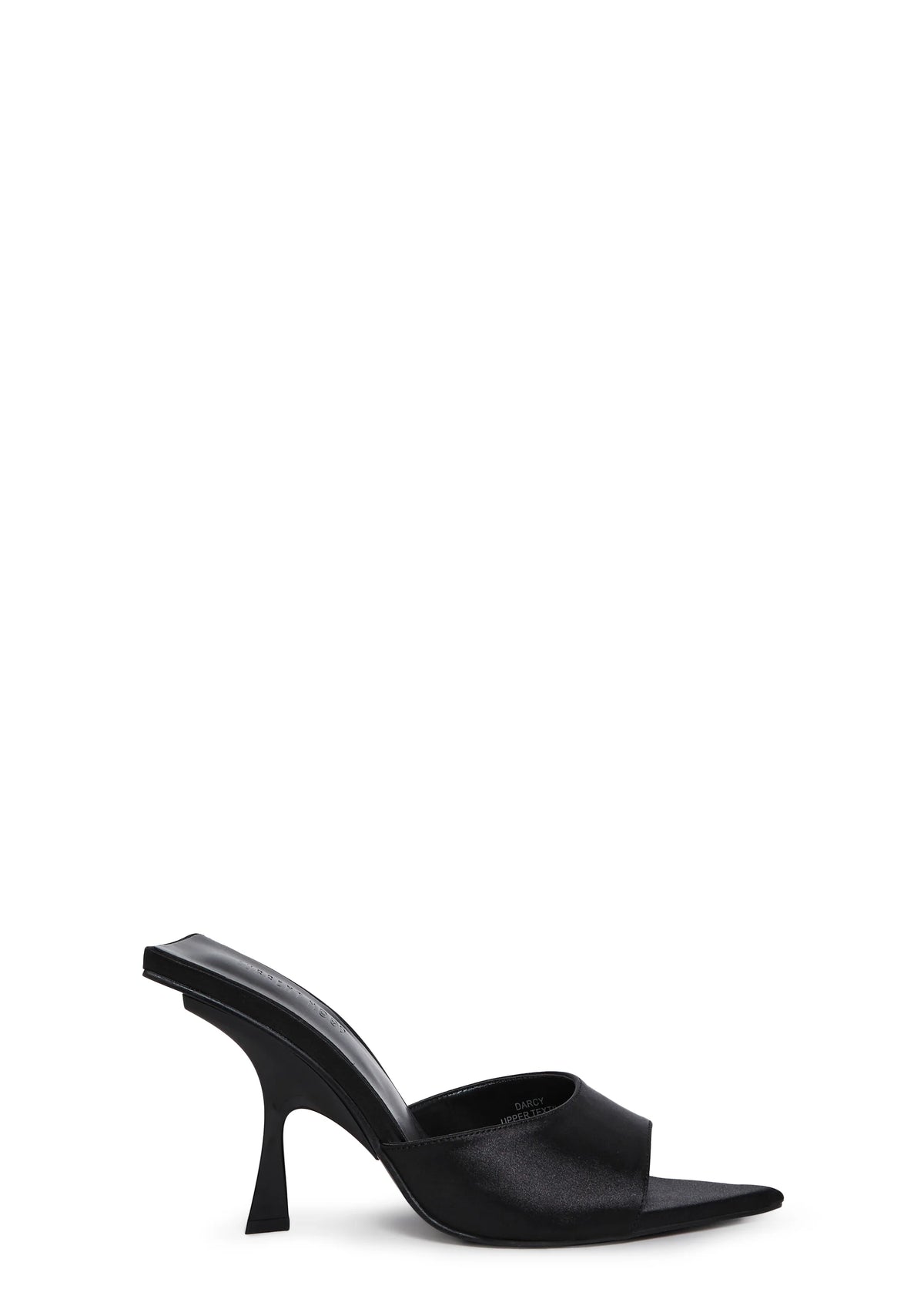 Cutie Escape Peep Toe Heels - Black