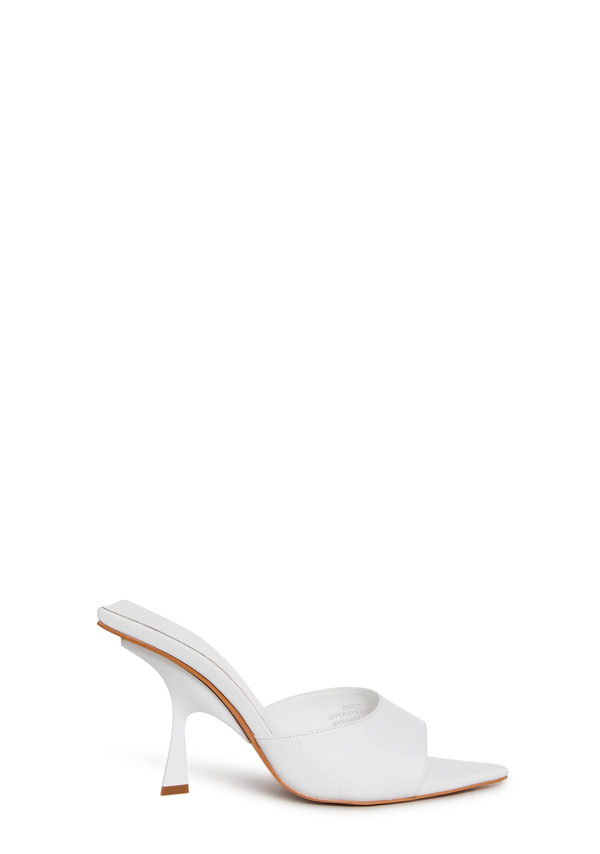 Cutie Escape Peep Toe Heels - White
