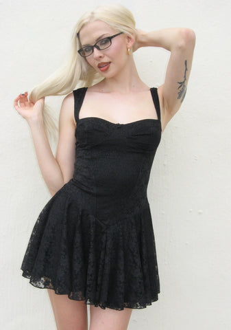 Perfect Date Mini Dress - Black