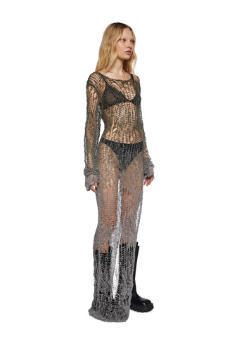 A Lifetime With You Longline Sweater - Olive