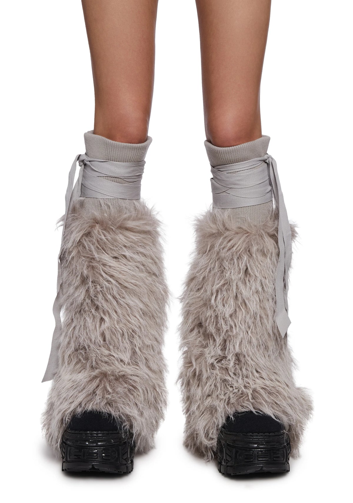 Shaggy Faux Fur Boot Covers