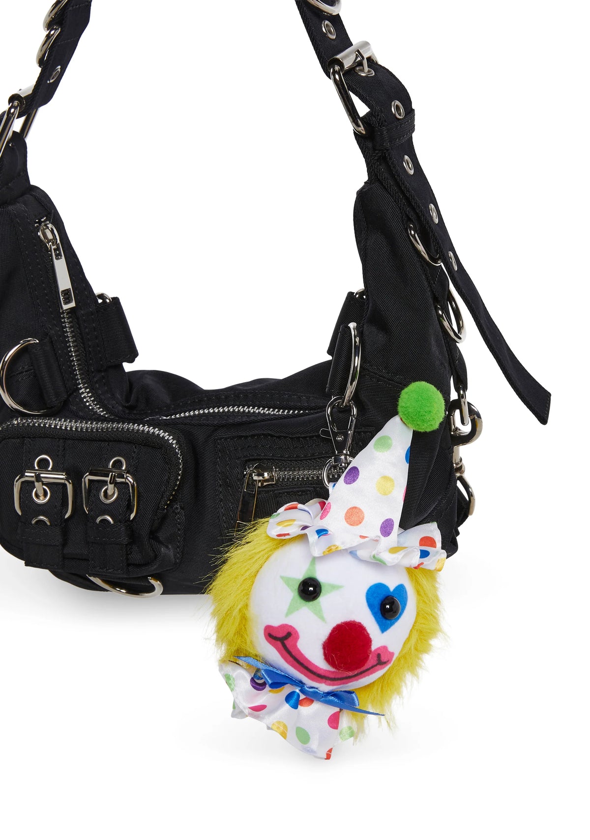 Chuckle Charm Clown Keychain
