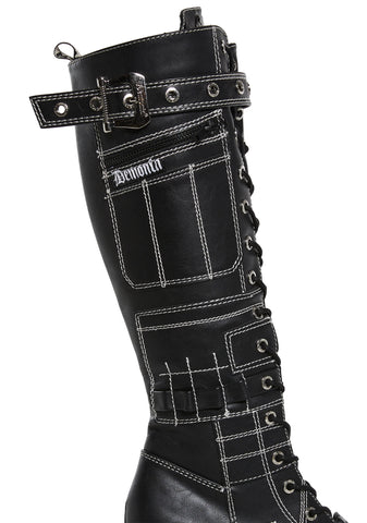 Swing-260 Platform Knee High Boots
