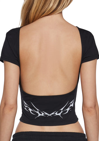 Ambient Low Back Logo Tee