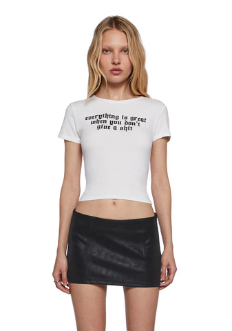 Ambient Everything Is Great Baby Tee