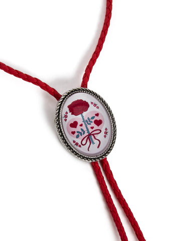 Thorned Rose Bolo Tie