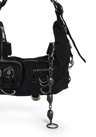 Skull Happy Keychain