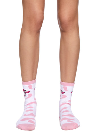 Cutie Cow Socks
