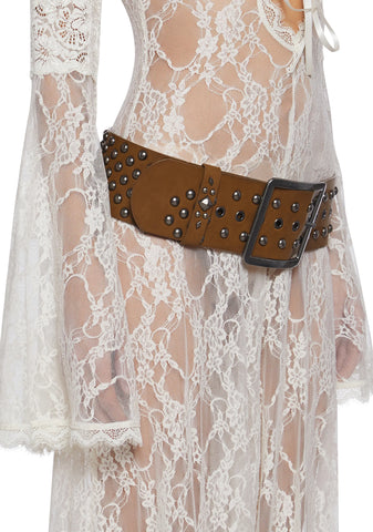 True Boho Studded Belt