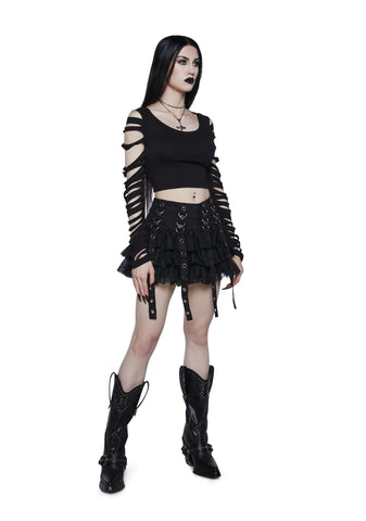 Crypt Creeper Shredded Top