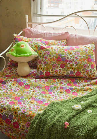 Swirling Flowers Sheet Set