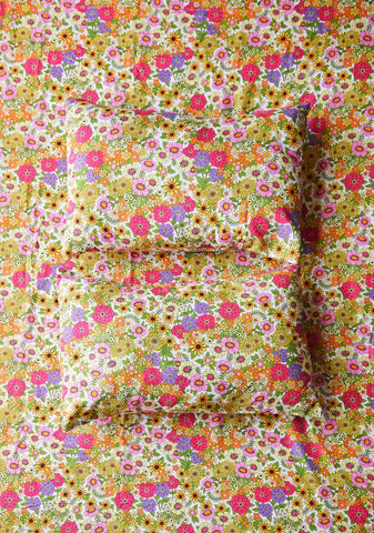 Swirling Flowers Sheet Set