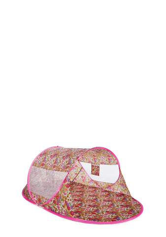 Swirling Flowers Pop-Up Tent