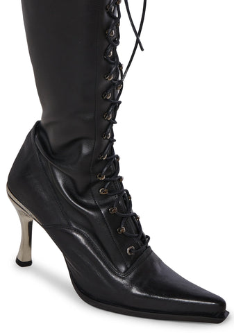 M-9053-C1 Lace-Up Boots