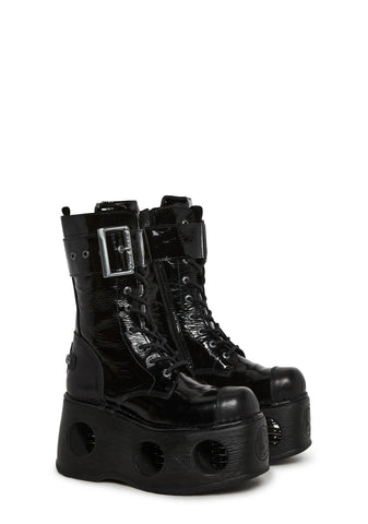 M-312-S5 Circle Cutout Boots