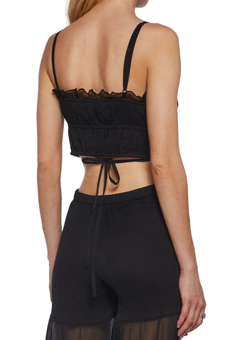 Midnight Show Smocked Jumpsuit