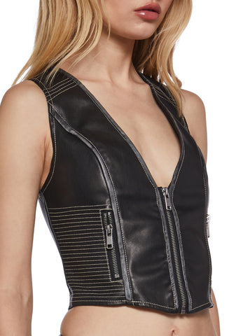 Aimee Moto Vest