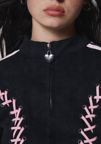 Hyper Pop Zip-Up Jacket