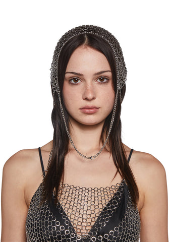 Ambient Chainmail Head Scarf