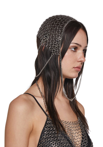 Ambient Chainmail Head Scarf