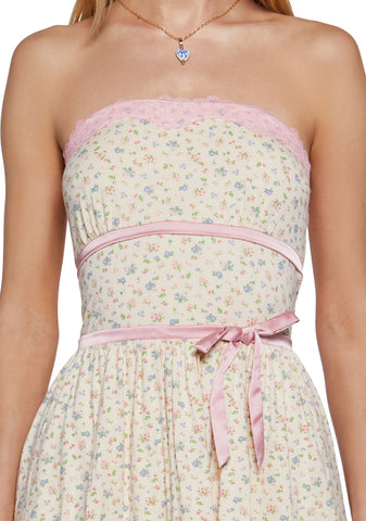 Cutie Bloom Mini Dress