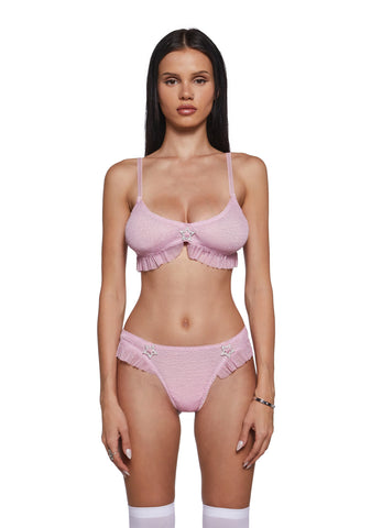 Star Class Lingerie Set - Pink
