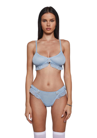 Star Class Lingerie Set - Blue