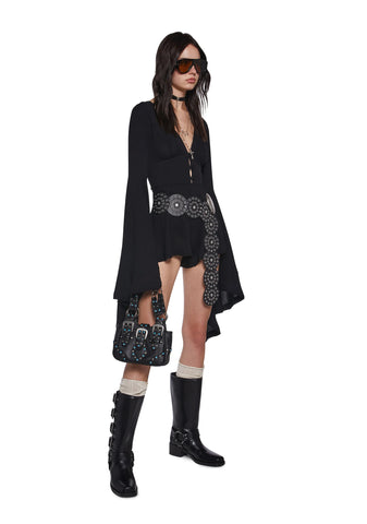 Making Promises Mini Shoulder Bag - Black