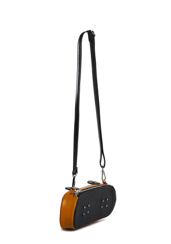 Kickflip Skateboard Crossbody Bag - Purple