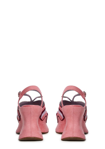 Butterfly Vibes Platform Wedges