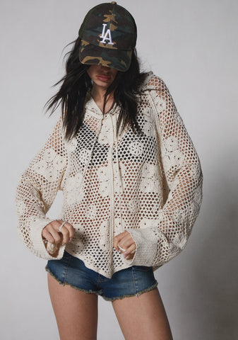 Sunset Fling Crochet Poncho