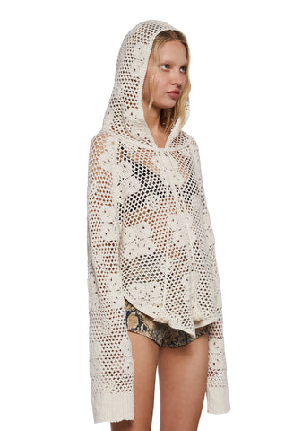 Sunset Fling Crochet Poncho