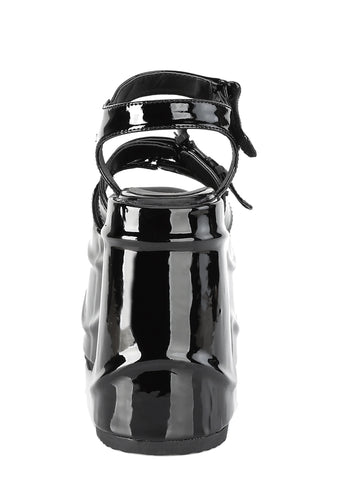 Wave-13 Platform Wedge Sandals