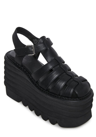 Miss Me Much Platform Sandals