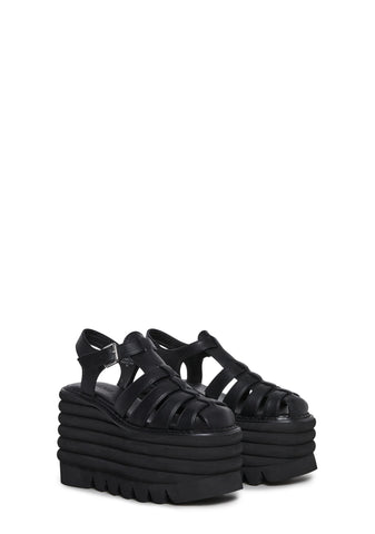 Miss Me Much Platform Sandals