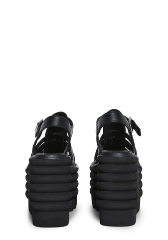 Miss Me Much Platform Sandals