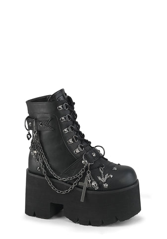 Ashes-52 Platform Ankle Boots