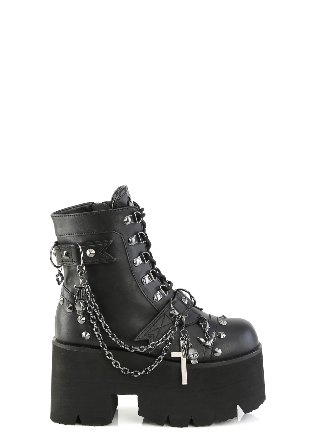 Ashes-52 Platform Ankle Boots
