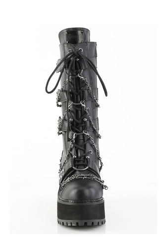 Assault-117 Platform Mid-Calf Boots