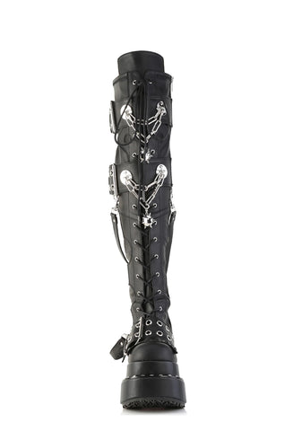 Bear-316 Platofrm Knee High Boots