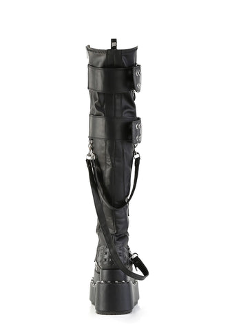 Bear-316 Platofrm Knee High Boots