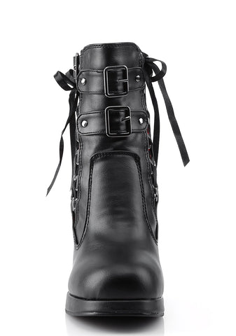 Crypto-51 Platform Ankle Boots